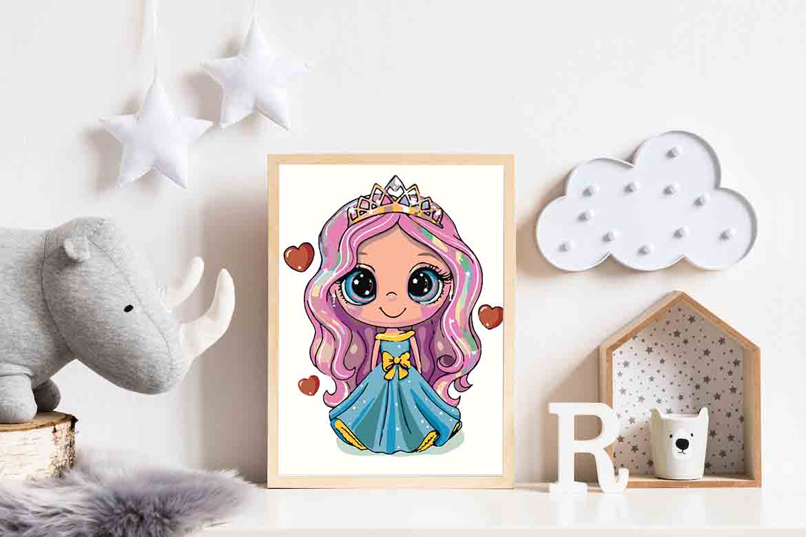 Malen nach Zahlen - Kleine Prinzessin 4133