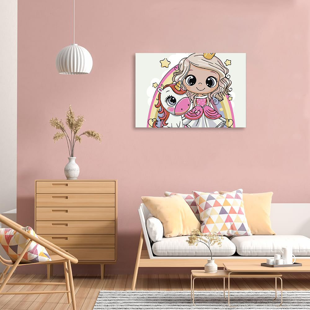 Malen nach Zahlen - Kleine Prinzessin 4134