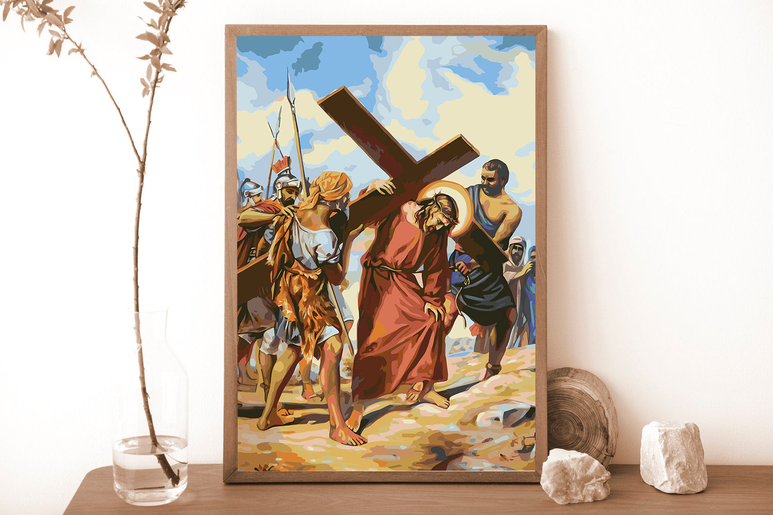 Malen nach Zahlen - Jesus Christus 4138