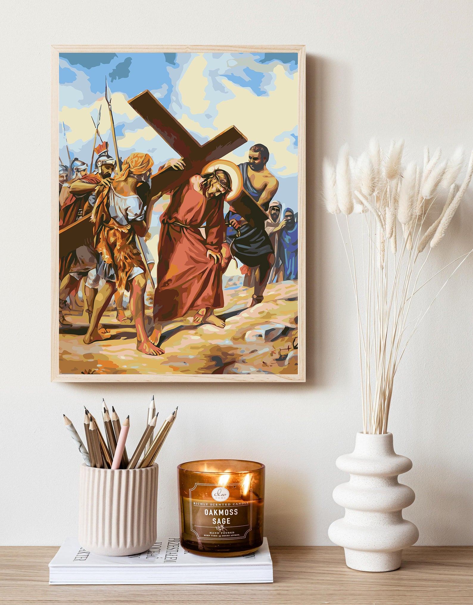 Malen nach Zahlen - Jesus Christus 4138