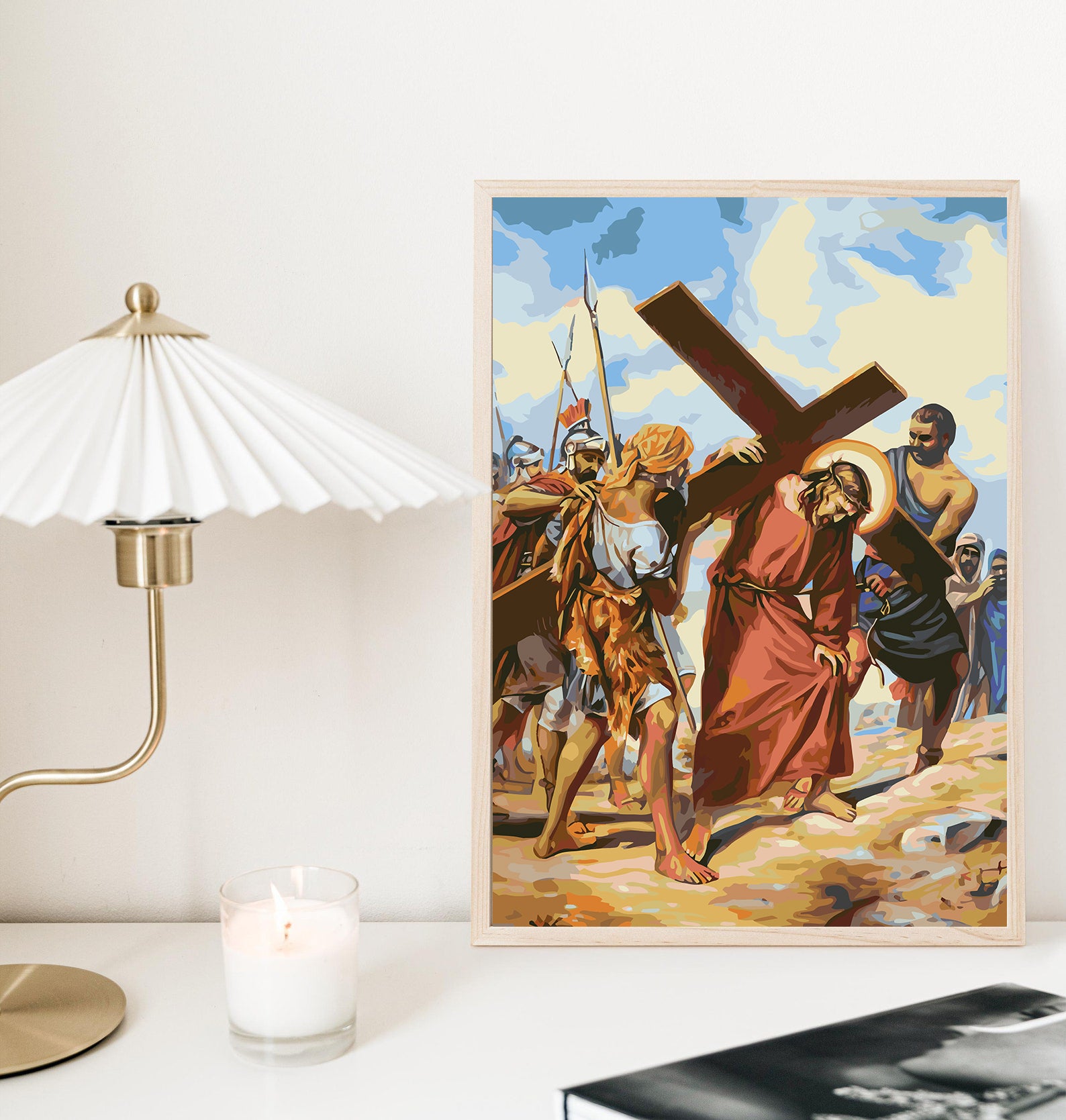 Malen nach Zahlen - Jesus Christus 4138
