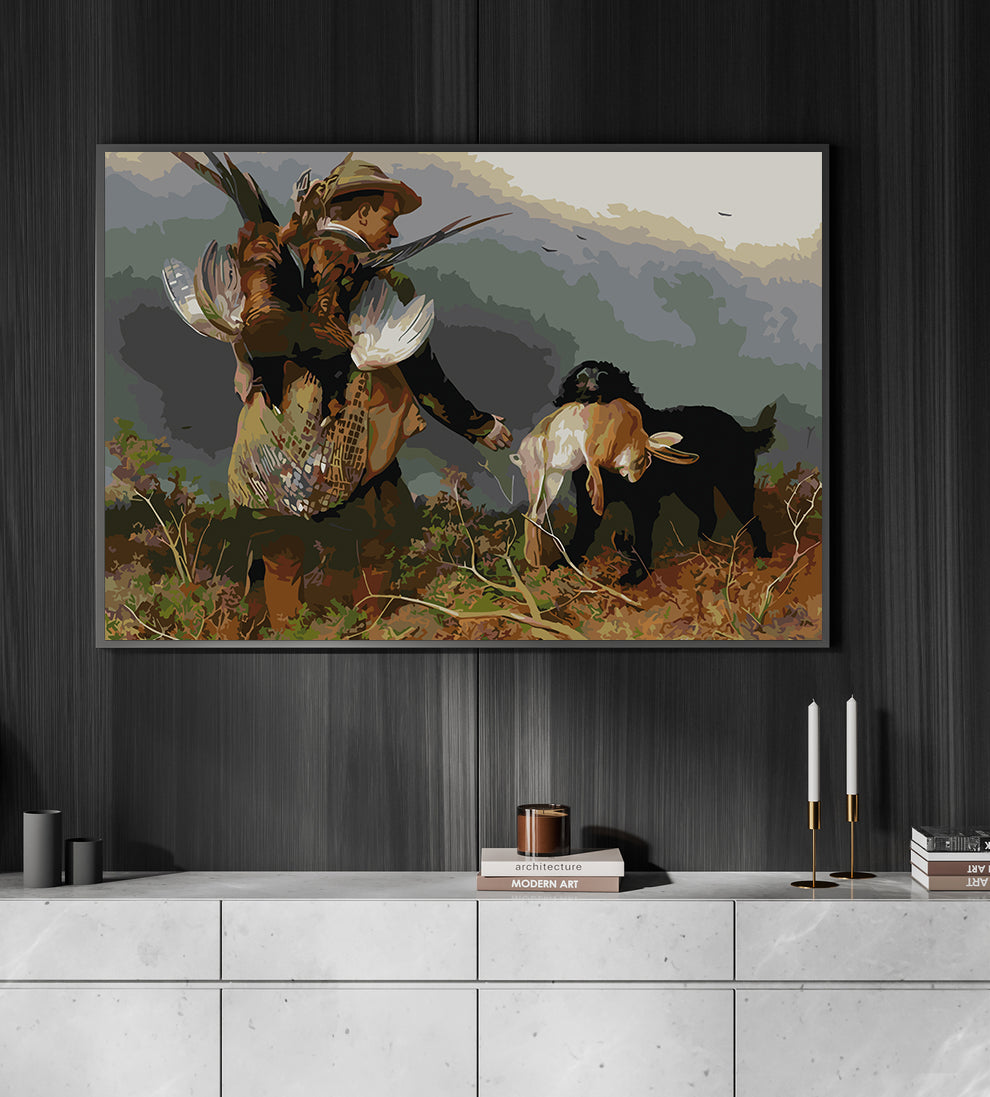 Peinture par numéros - Paysage de chasse 4151