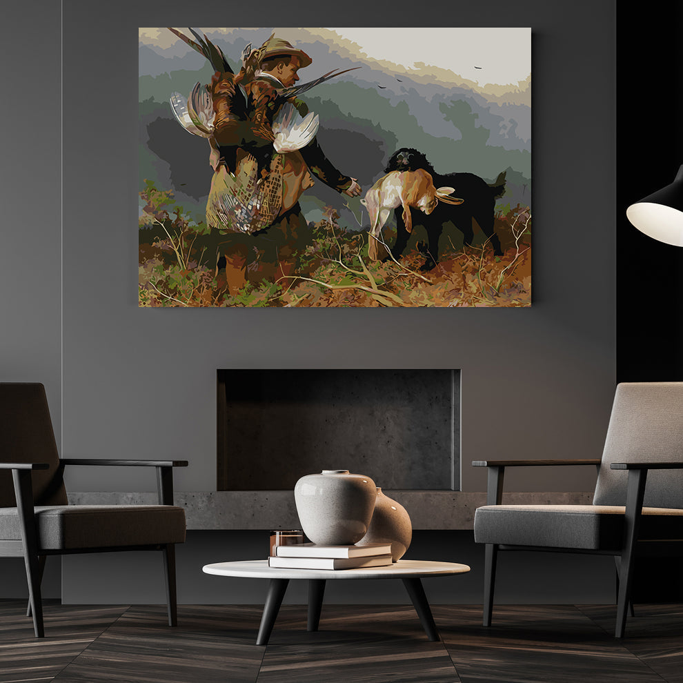 Peinture par numéros - Paysage de chasse 4151