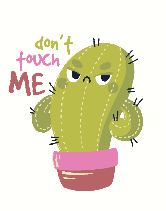 Malen nach Zahlen - Don't Touch Me 4158