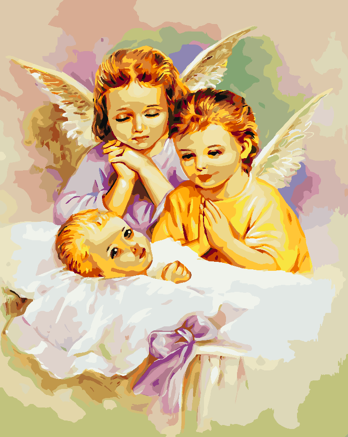 Malen nach Zahlen - Engel 4160