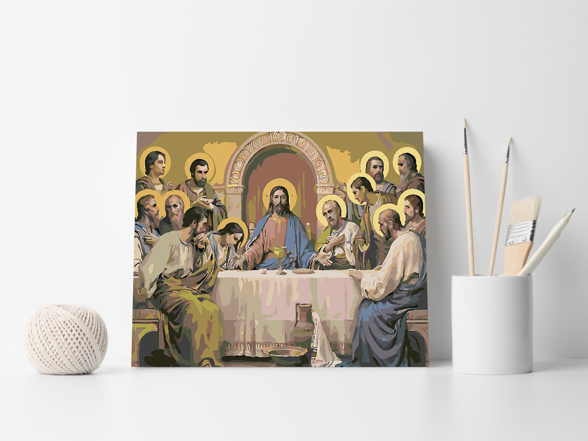 Malen nach Zahlen - Jesus Christus und seine Apostel 4162