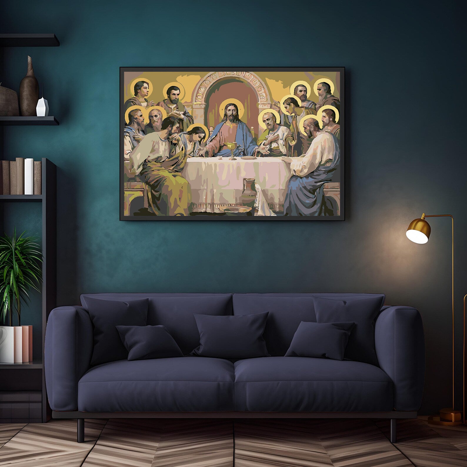 Malen nach Zahlen - Jesus Christus und seine Apostel 4162