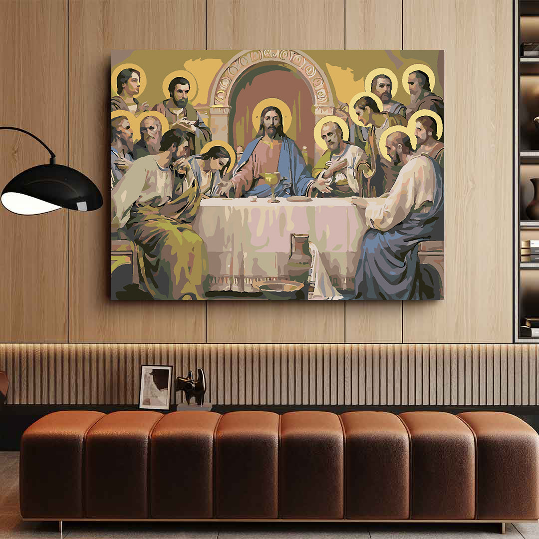 Malen nach Zahlen - Jesus Christus und seine Apostel 4162