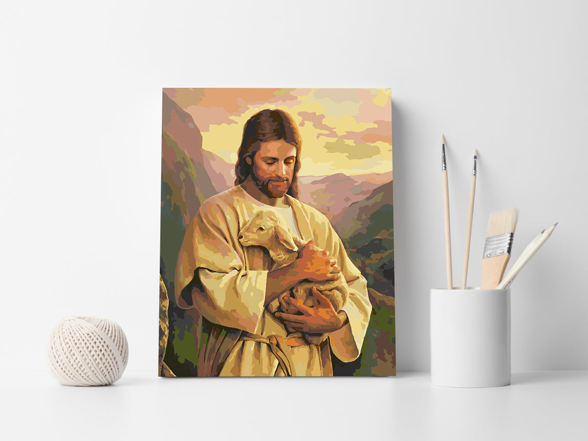 Malen nach Zahlen - Jesus Christus 4168