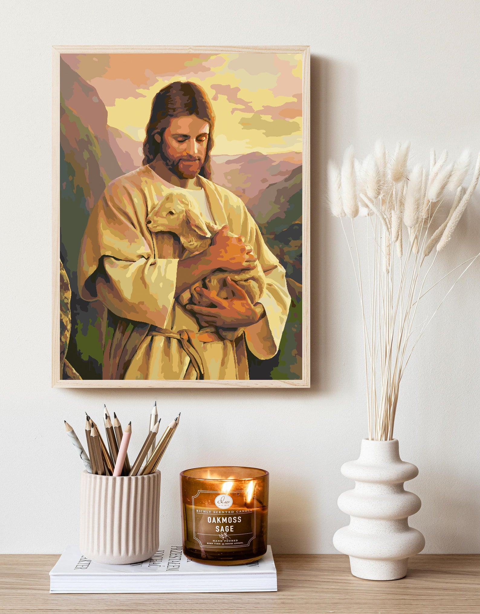 Malen nach Zahlen - Jesus Christus 4168