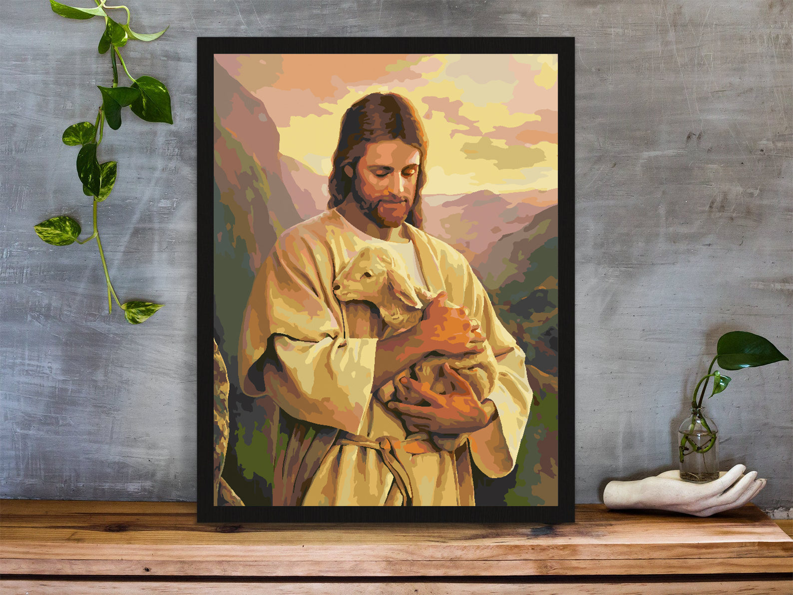 Malen nach Zahlen - Jesus Christus 4168