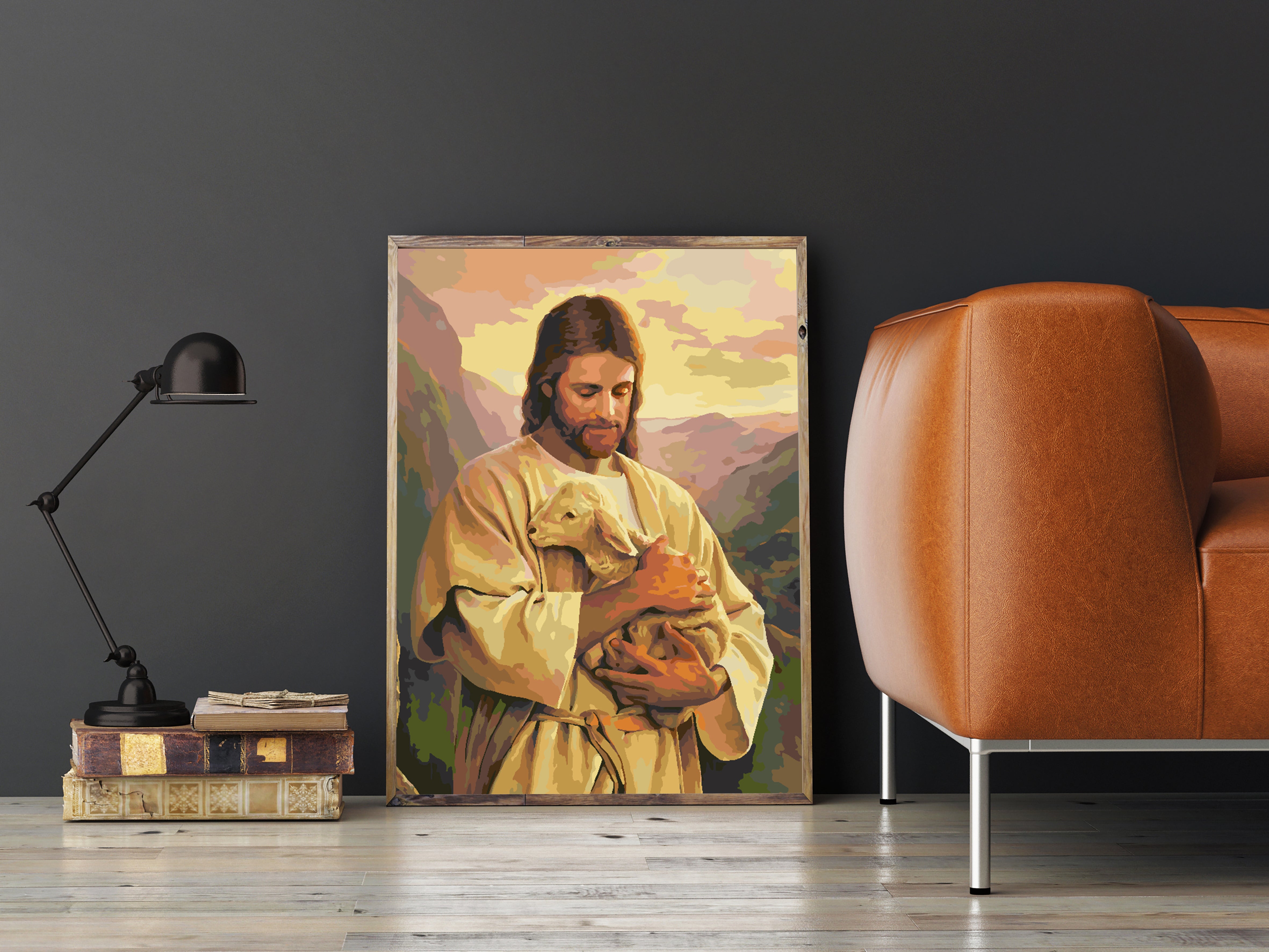 Malen nach Zahlen - Jesus Christus 4168