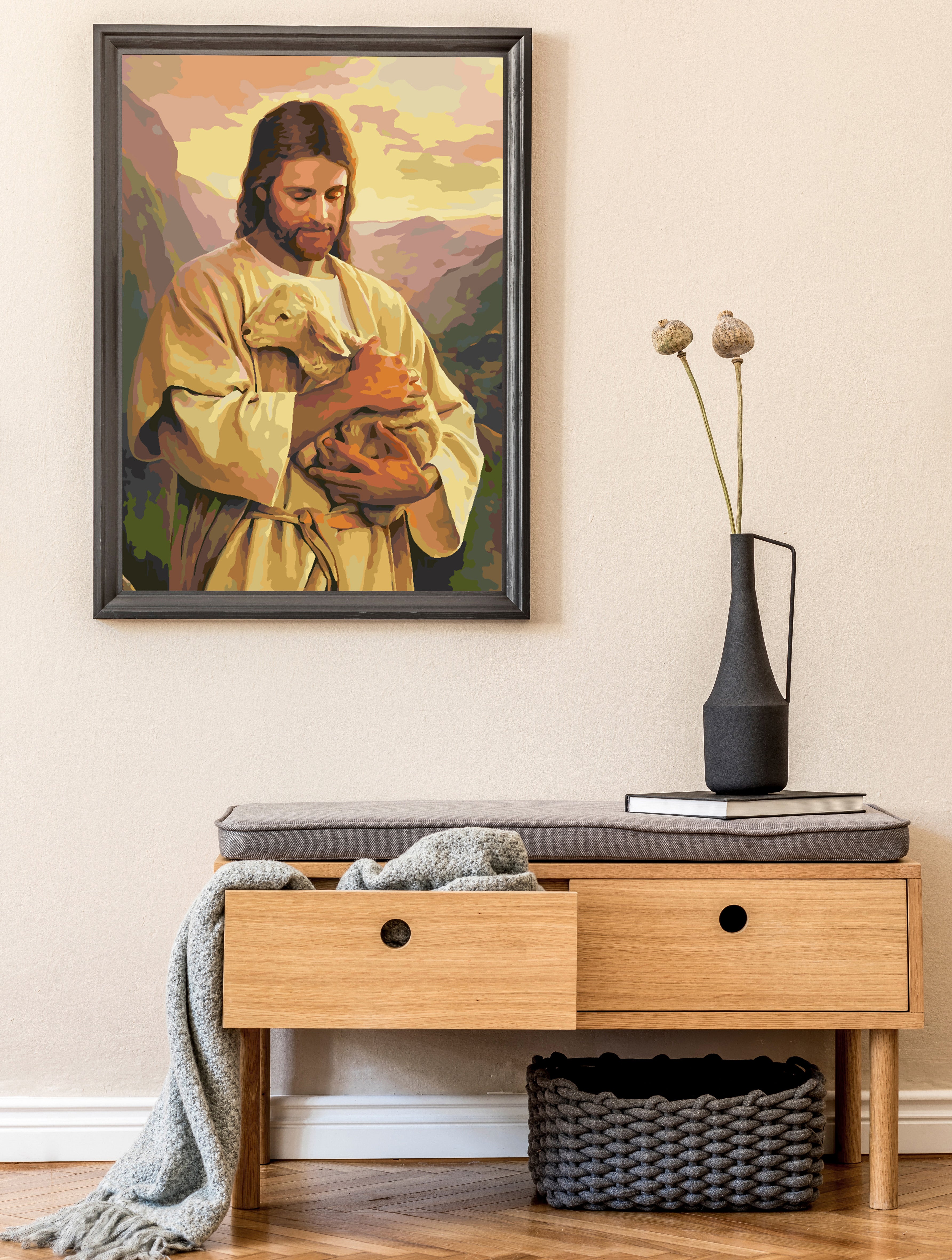 Malen nach Zahlen - Jesus Christus 4168