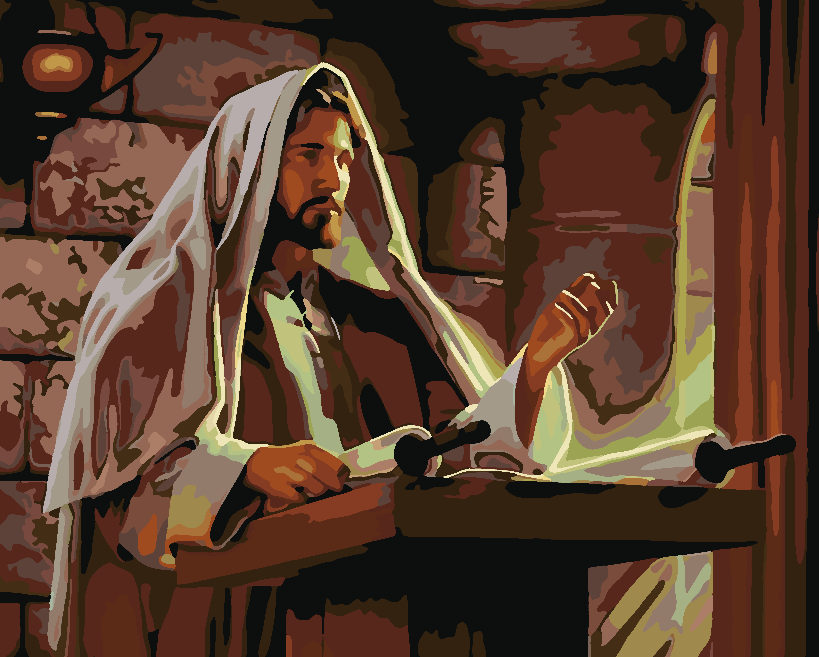 Malen nach Zahlen - Jesus Christus 4169