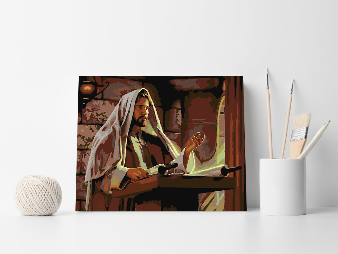 Malen nach Zahlen - Jesus Christus 4169