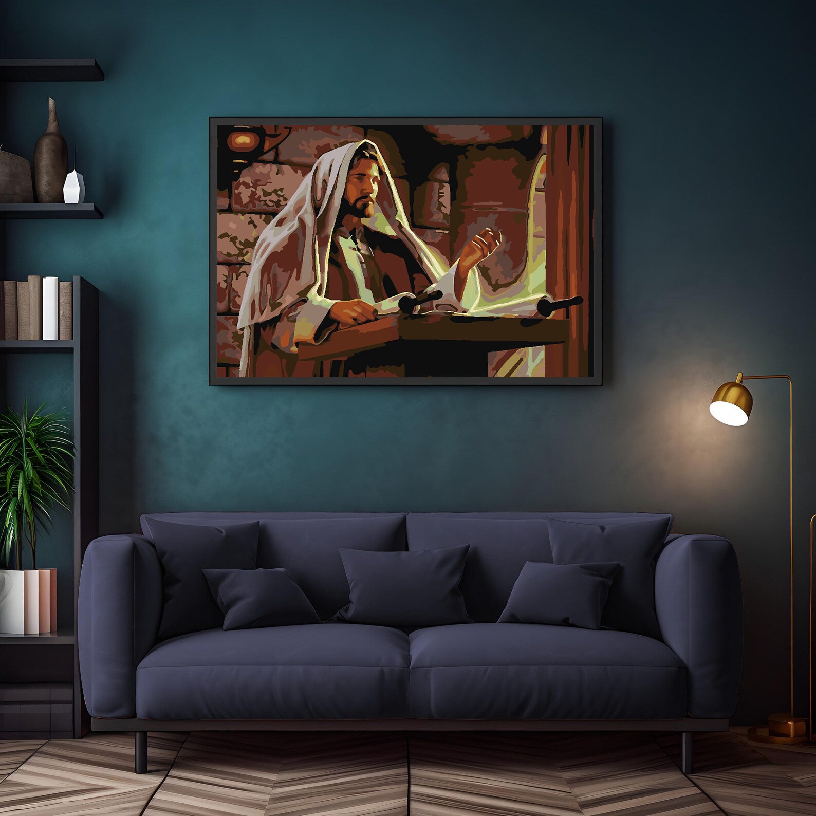 Malen nach Zahlen - Jesus Christus 4169