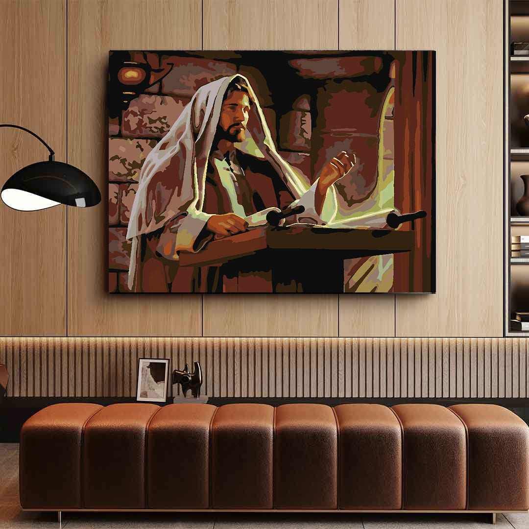 Malen nach Zahlen - Jesus Christus 4169