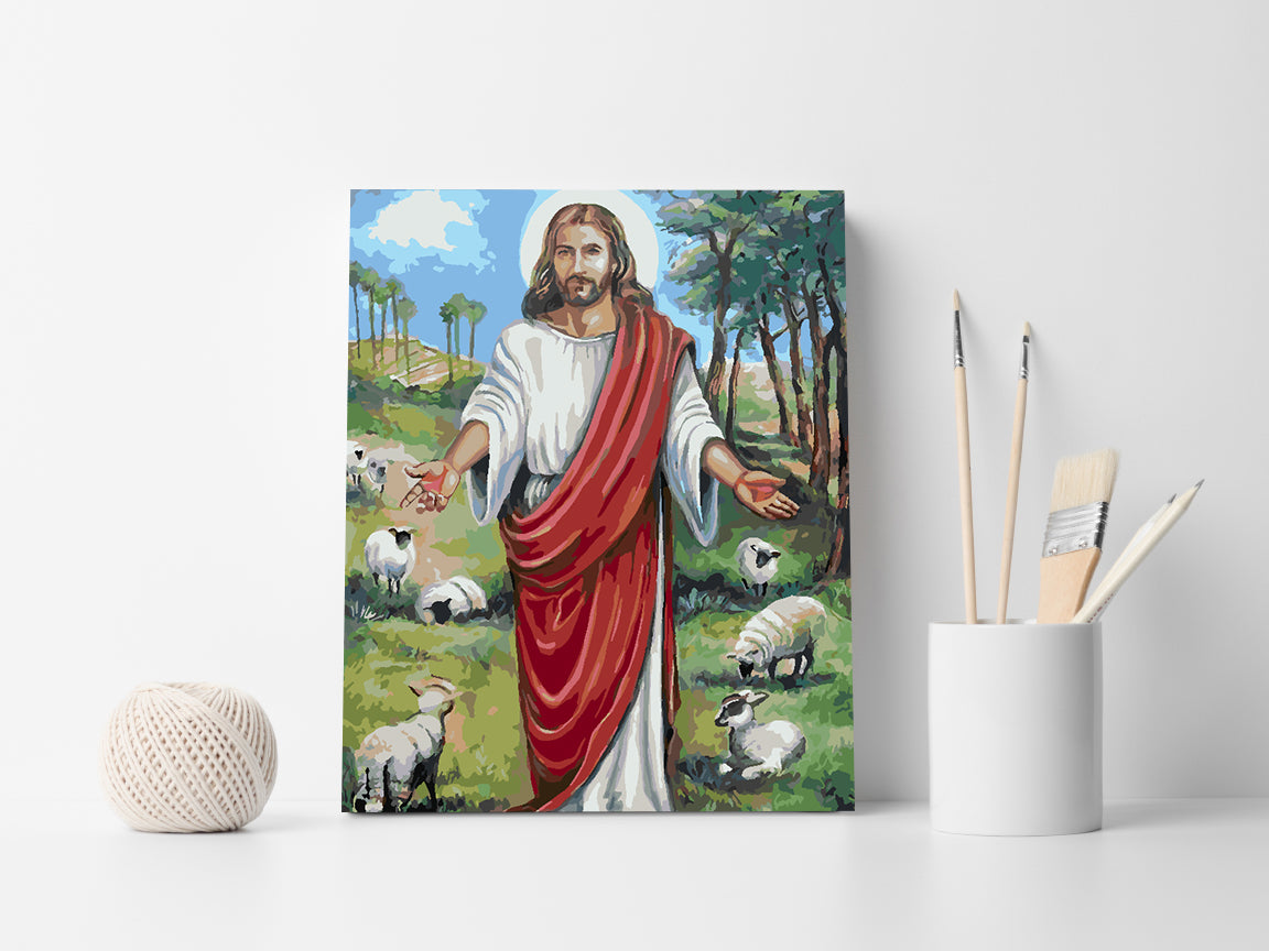 Malen nach Zahlen - Jesus Christus 4170