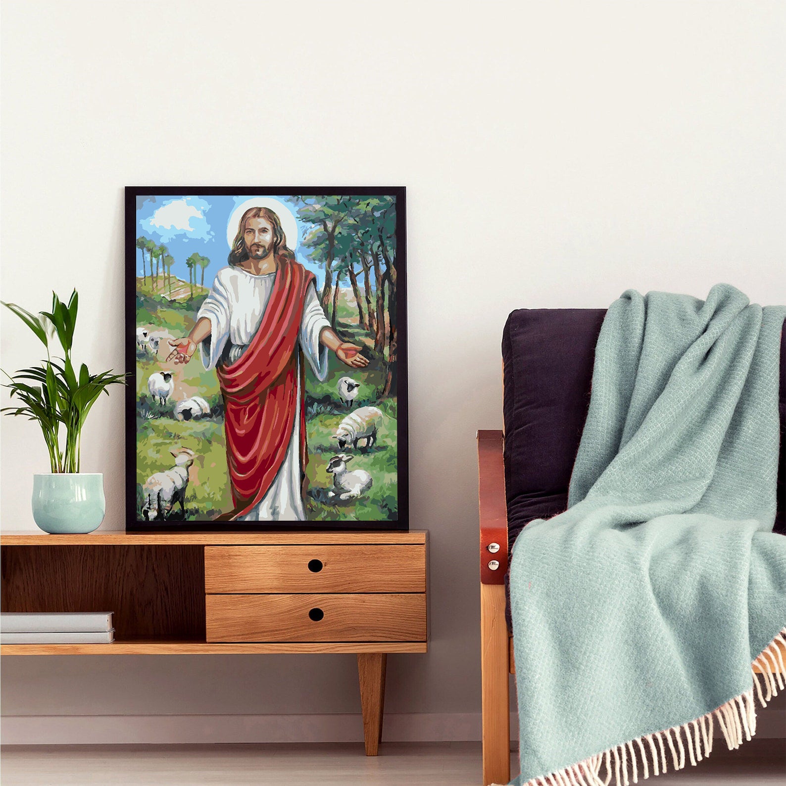 Malen nach Zahlen - Jesus Christus 4170