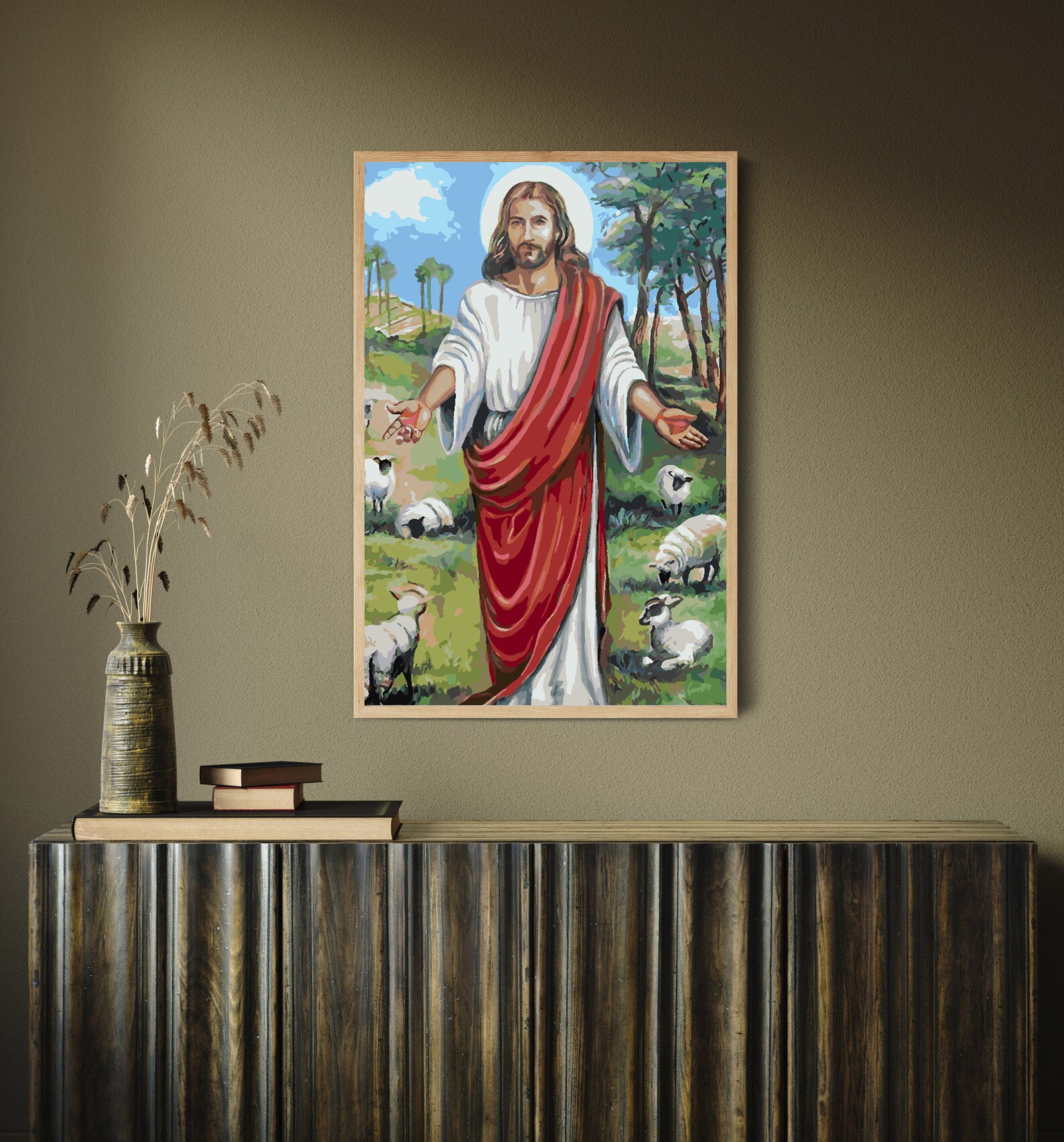 Malen nach Zahlen - Jesus Christus 4170