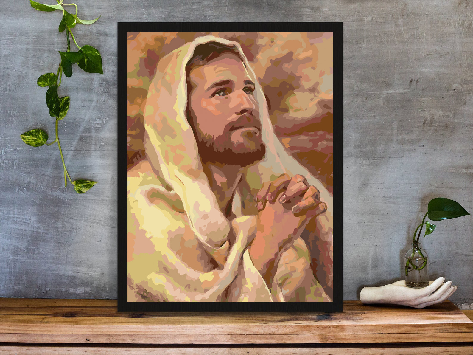 Malen nach Zahlen - Gebet 4171