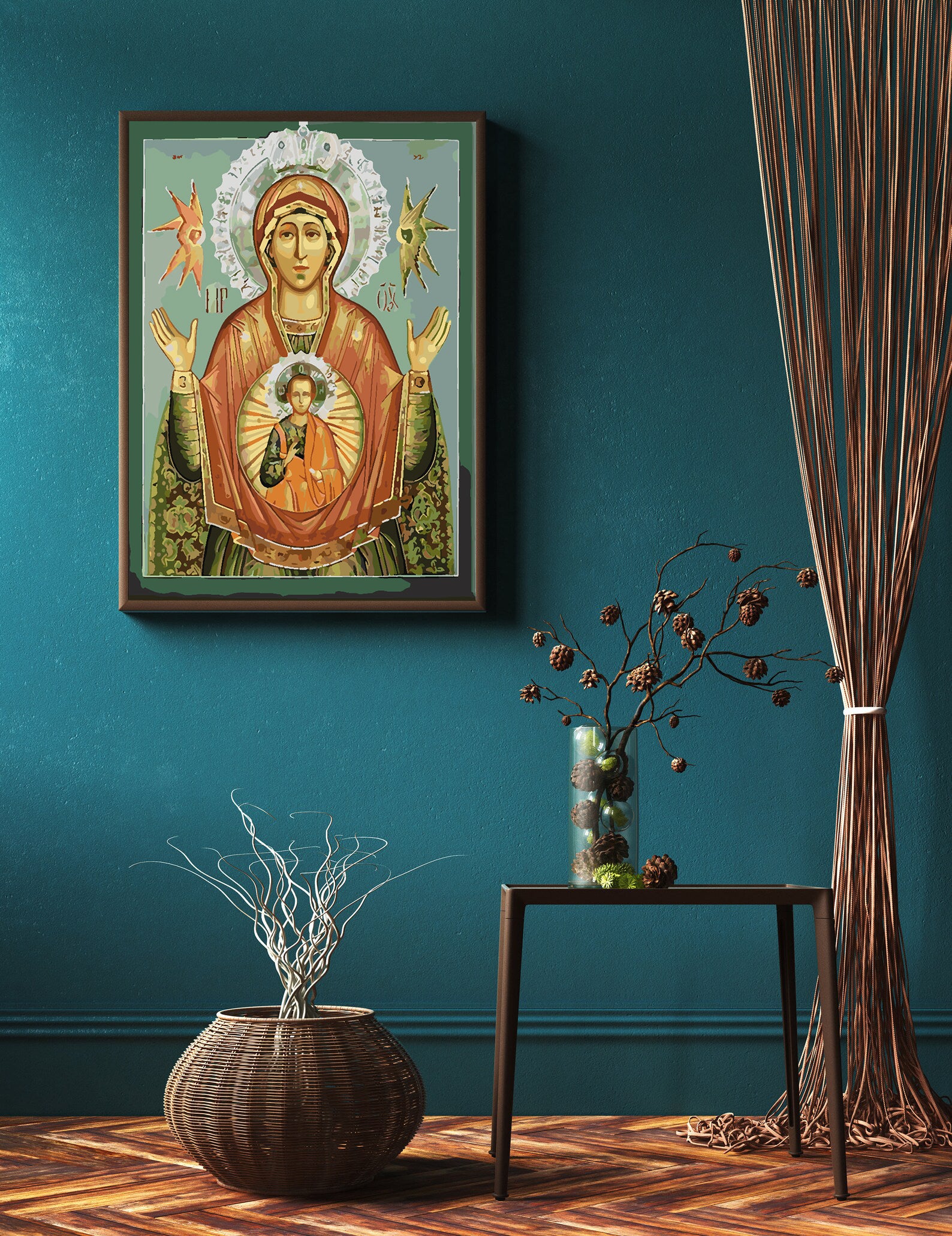 Malen nach Zahlen - Mutter Gottes 4172