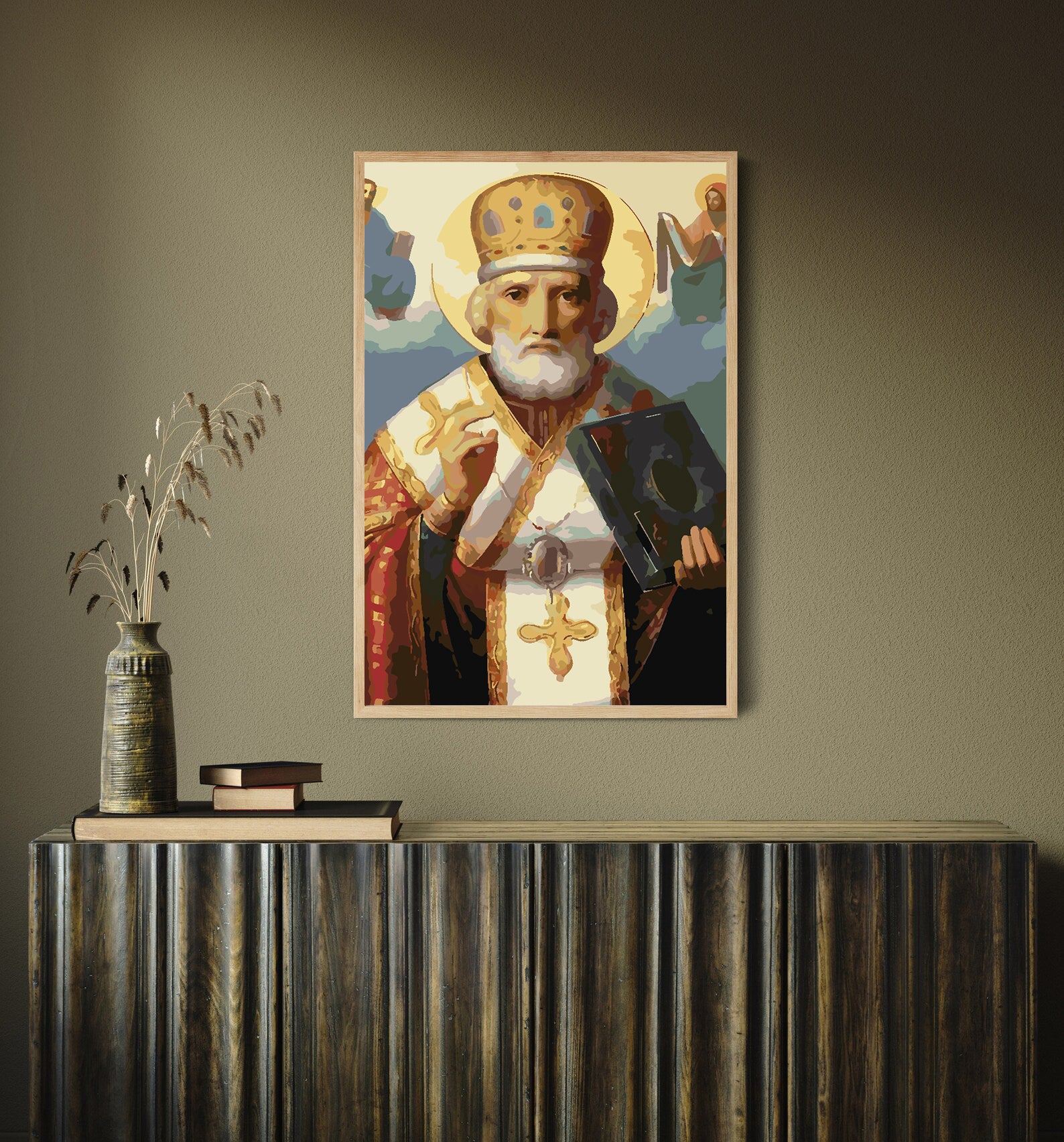 Malen nach Zahlen - Sankt Nikolaus 4173