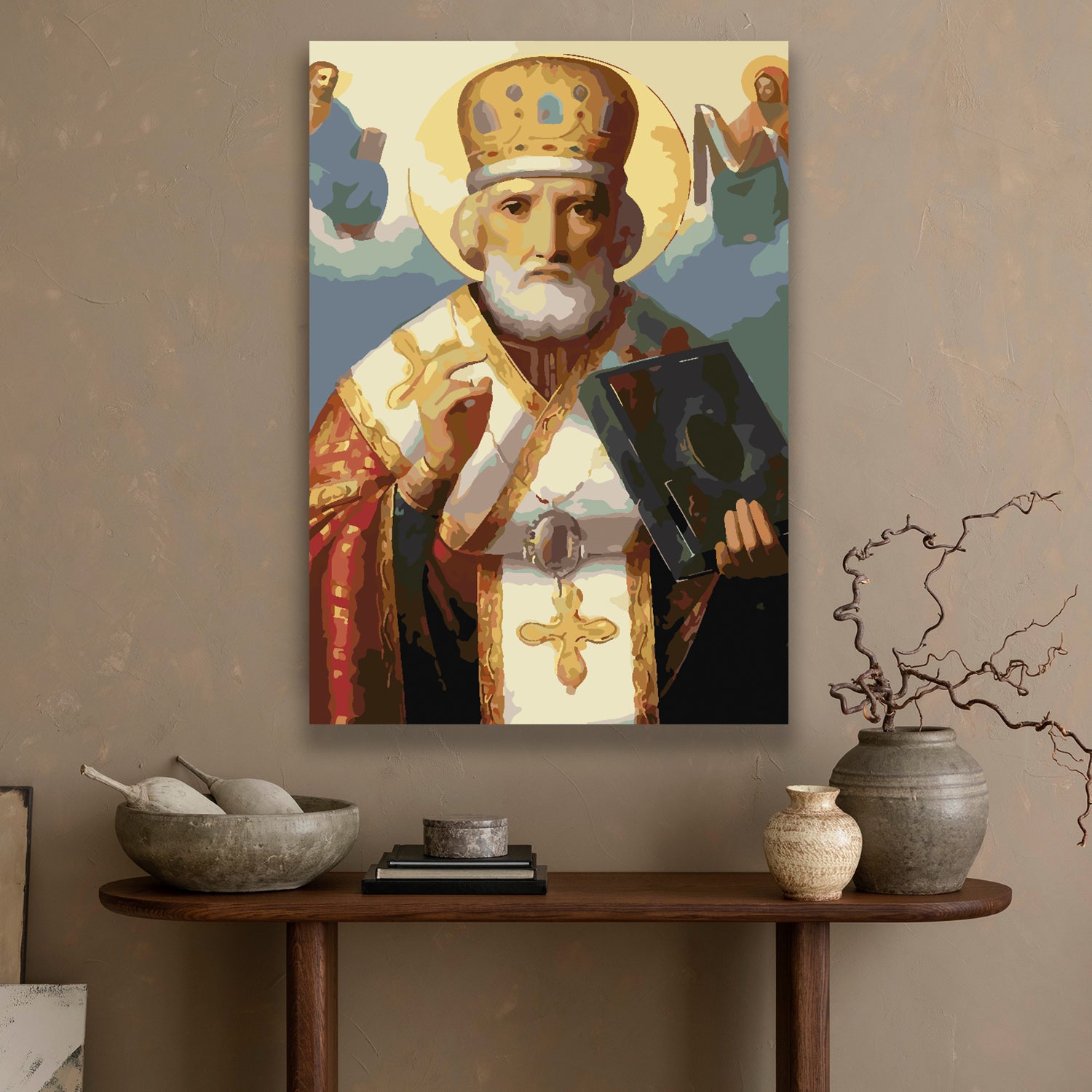 Malen nach Zahlen - Sankt Nikolaus 4173