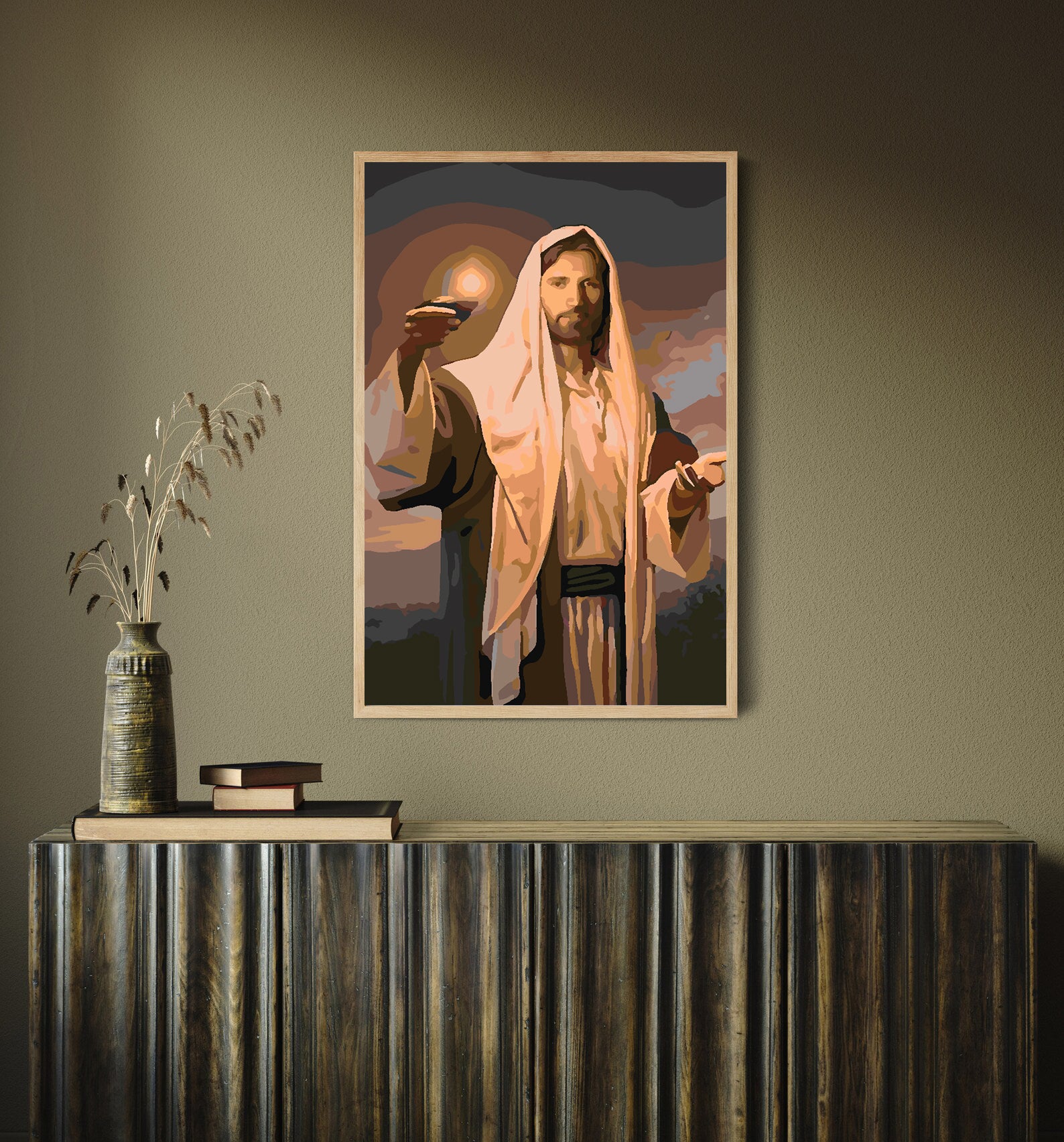 Malen nach Zahlen - Jesus Christus 4174