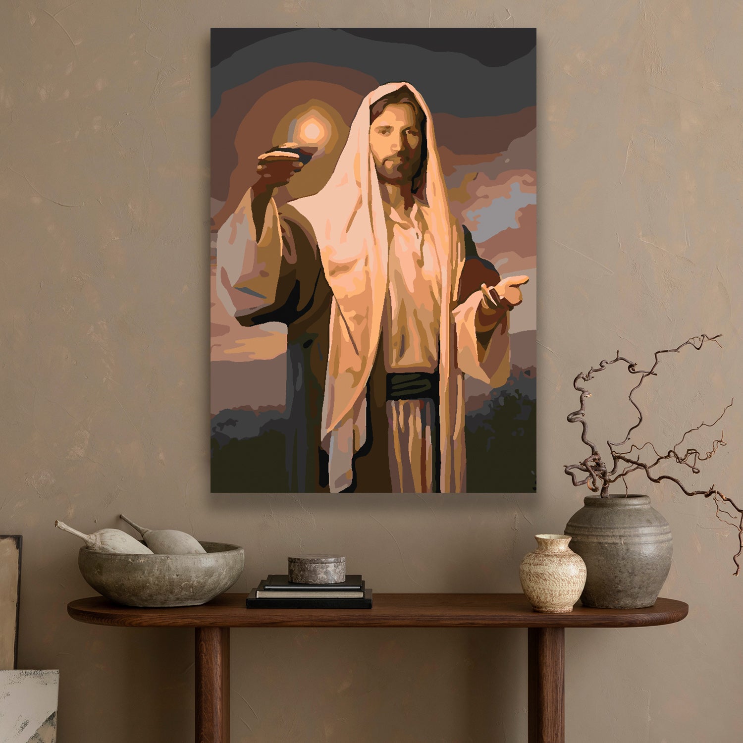 Malen nach Zahlen - Jesus Christus 4174