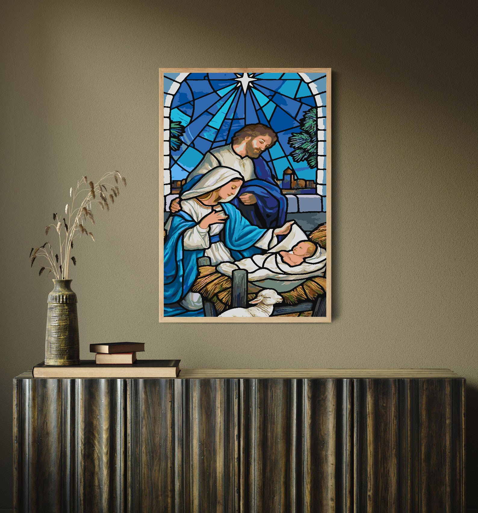 Malen nach Zahlen - Krippe 4176