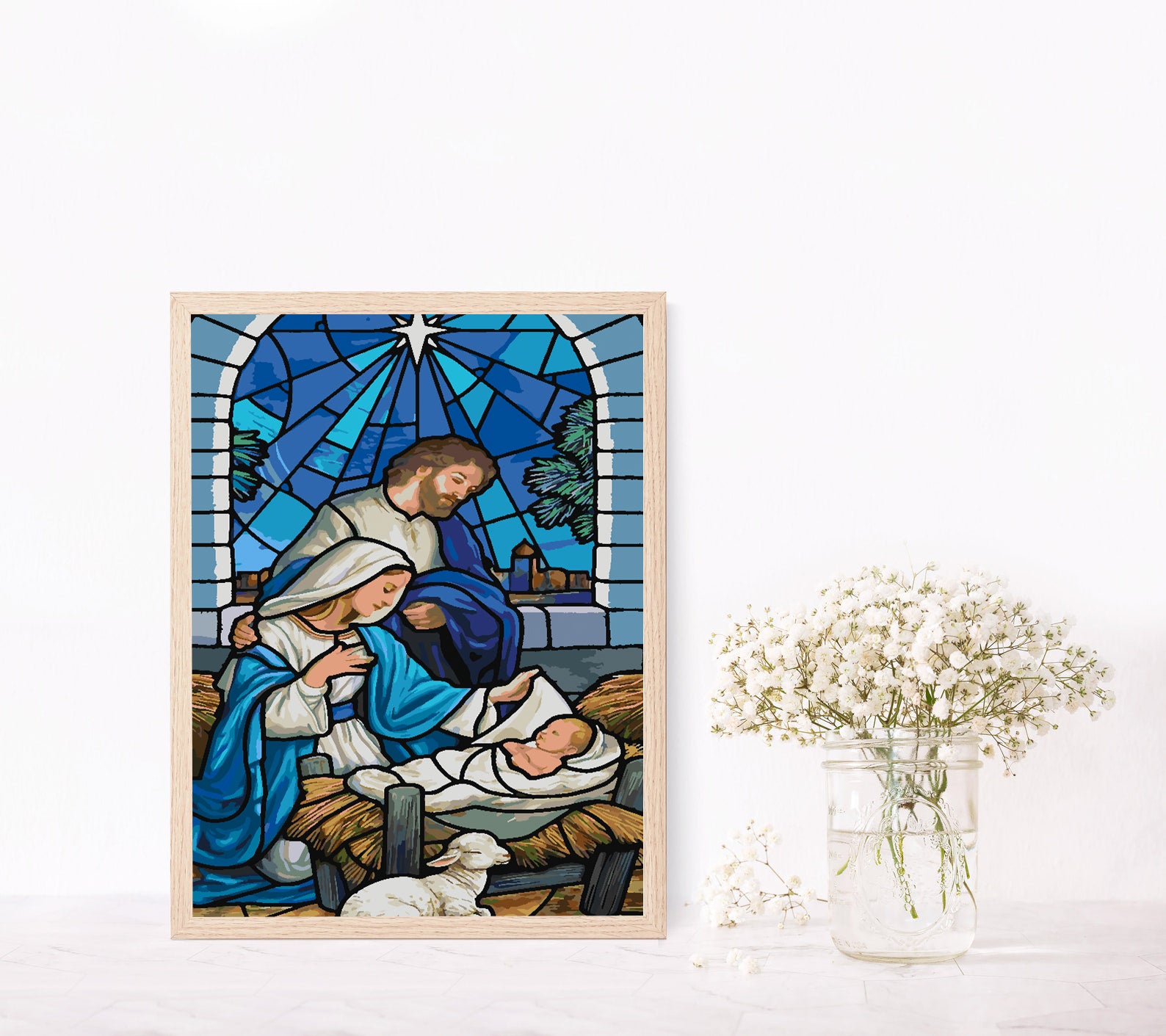 Malen nach Zahlen - Krippe 4176