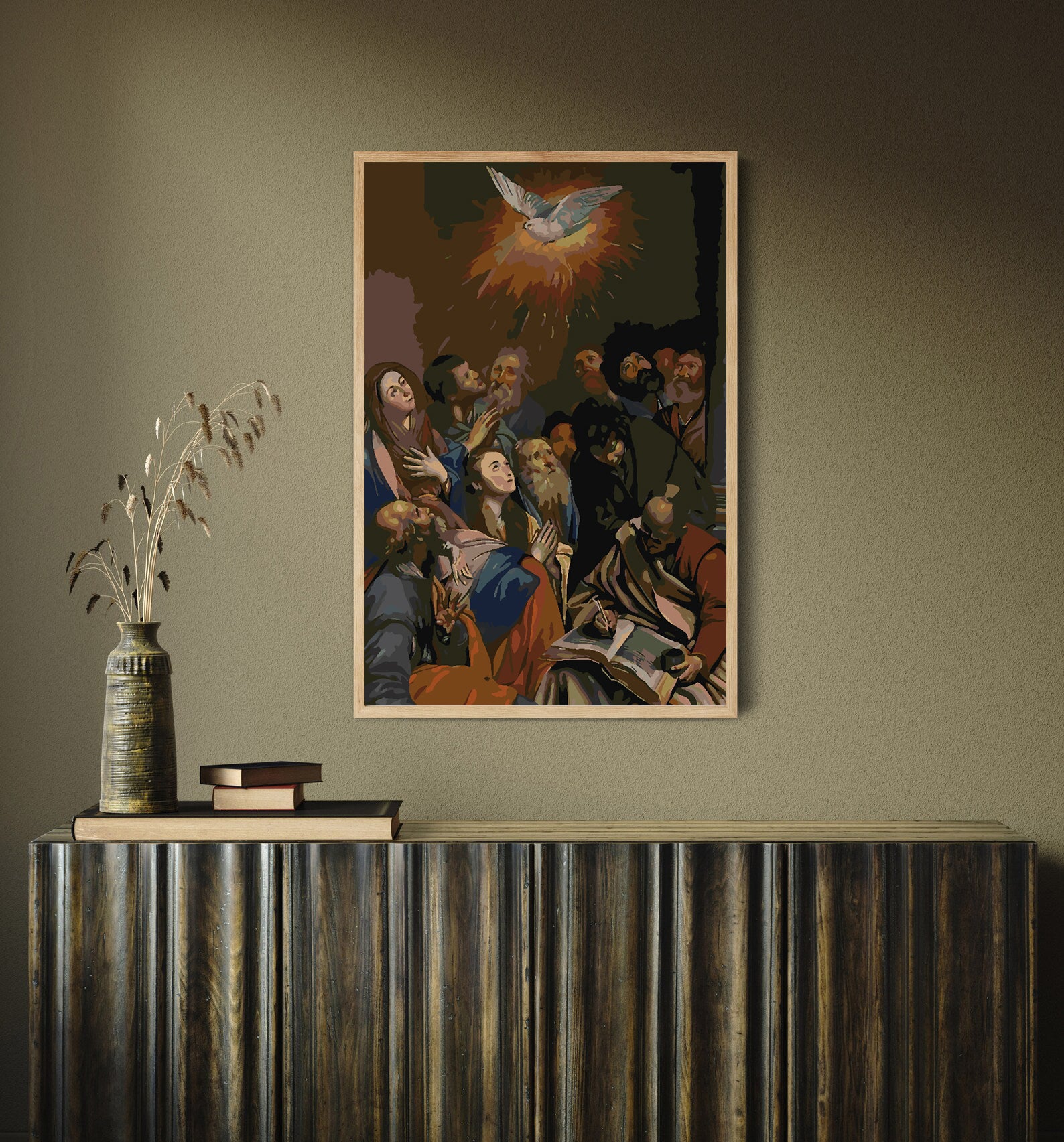 Peinture par numéros - La Descente du Saint-Esprit 4177