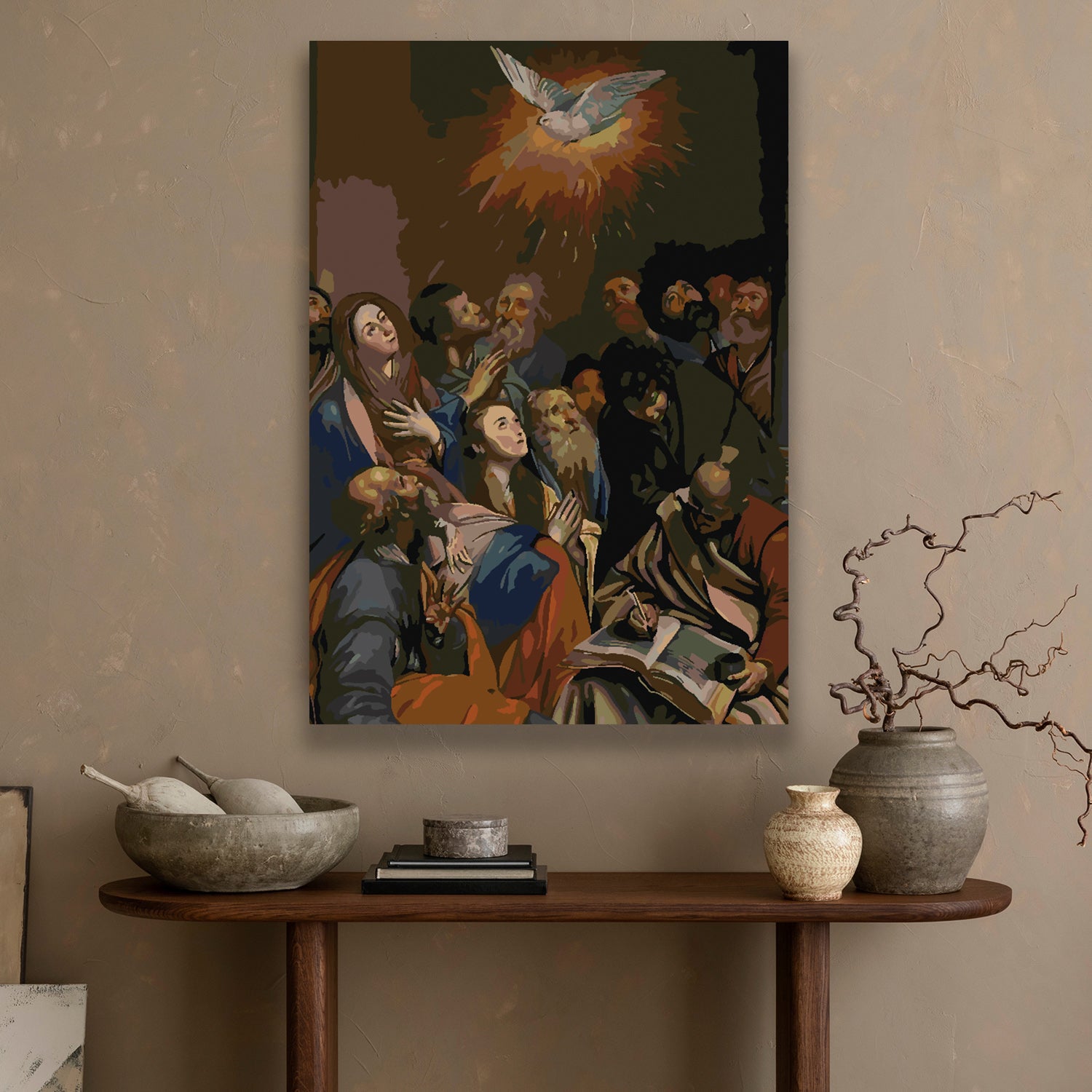 Peinture par numéros - La Descente du Saint-Esprit 4177