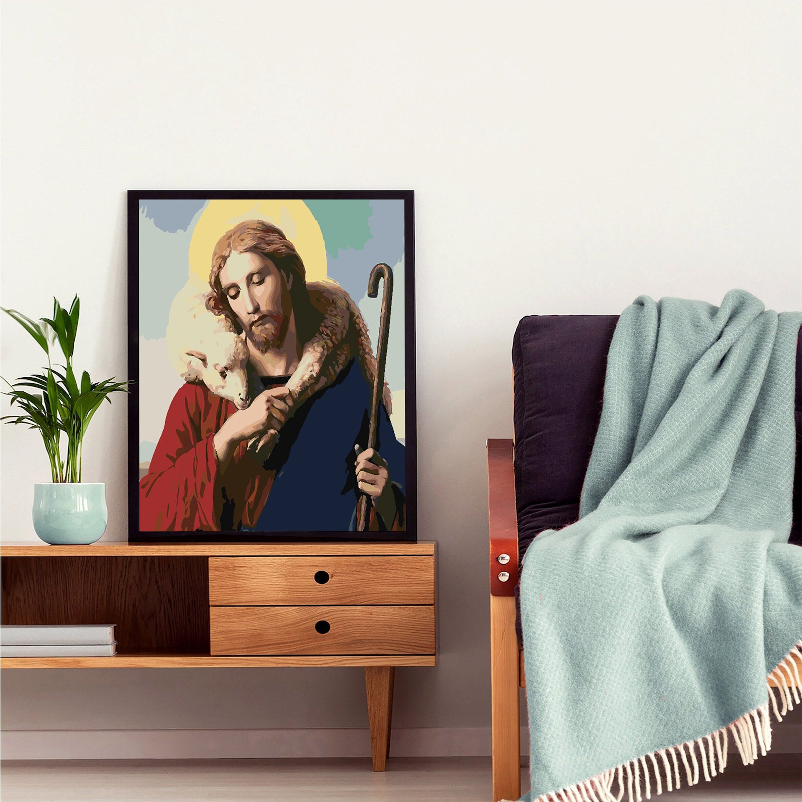 Malen nach Zahlen - Jesus Christus 4178