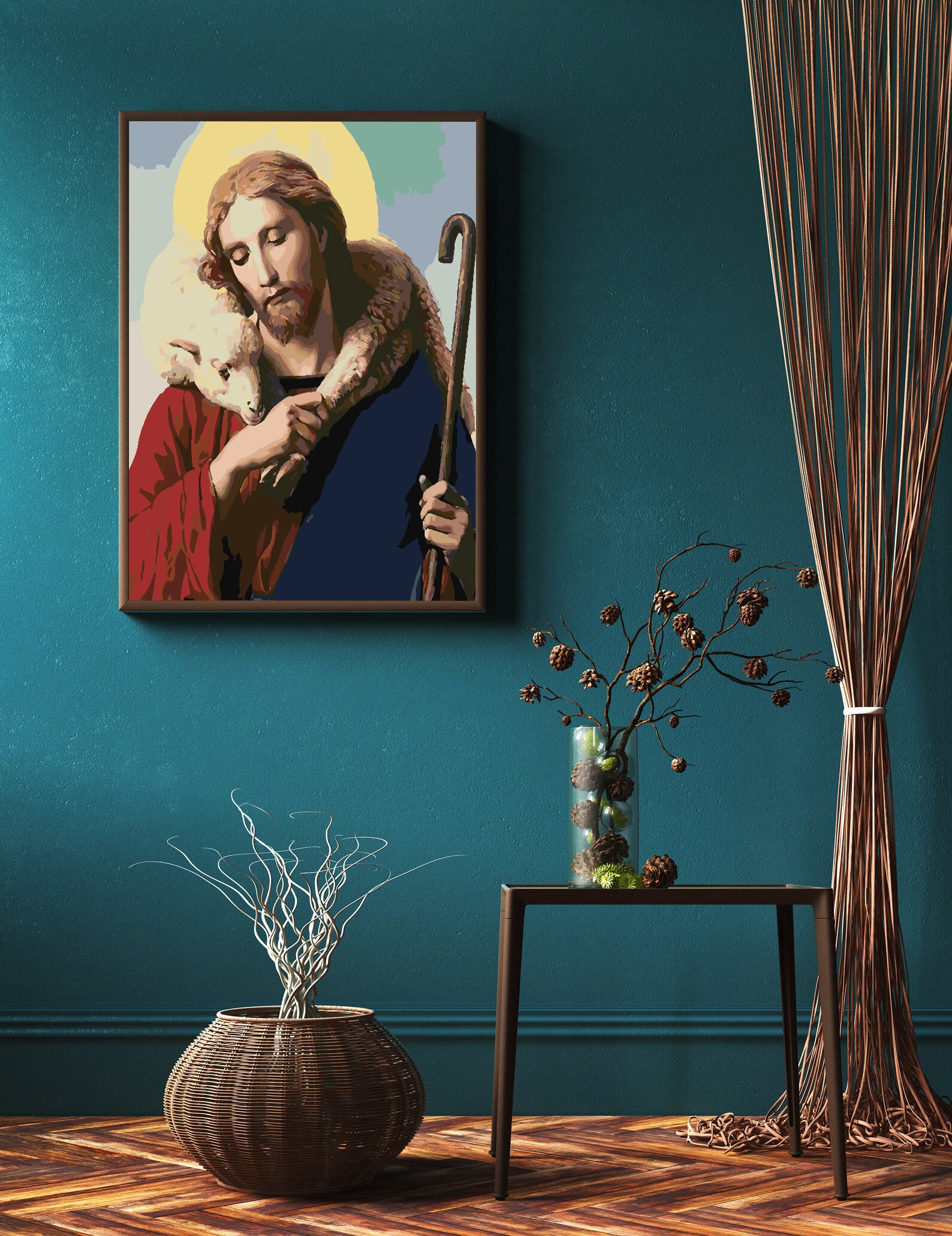 Malen nach Zahlen - Jesus Christus 4178
