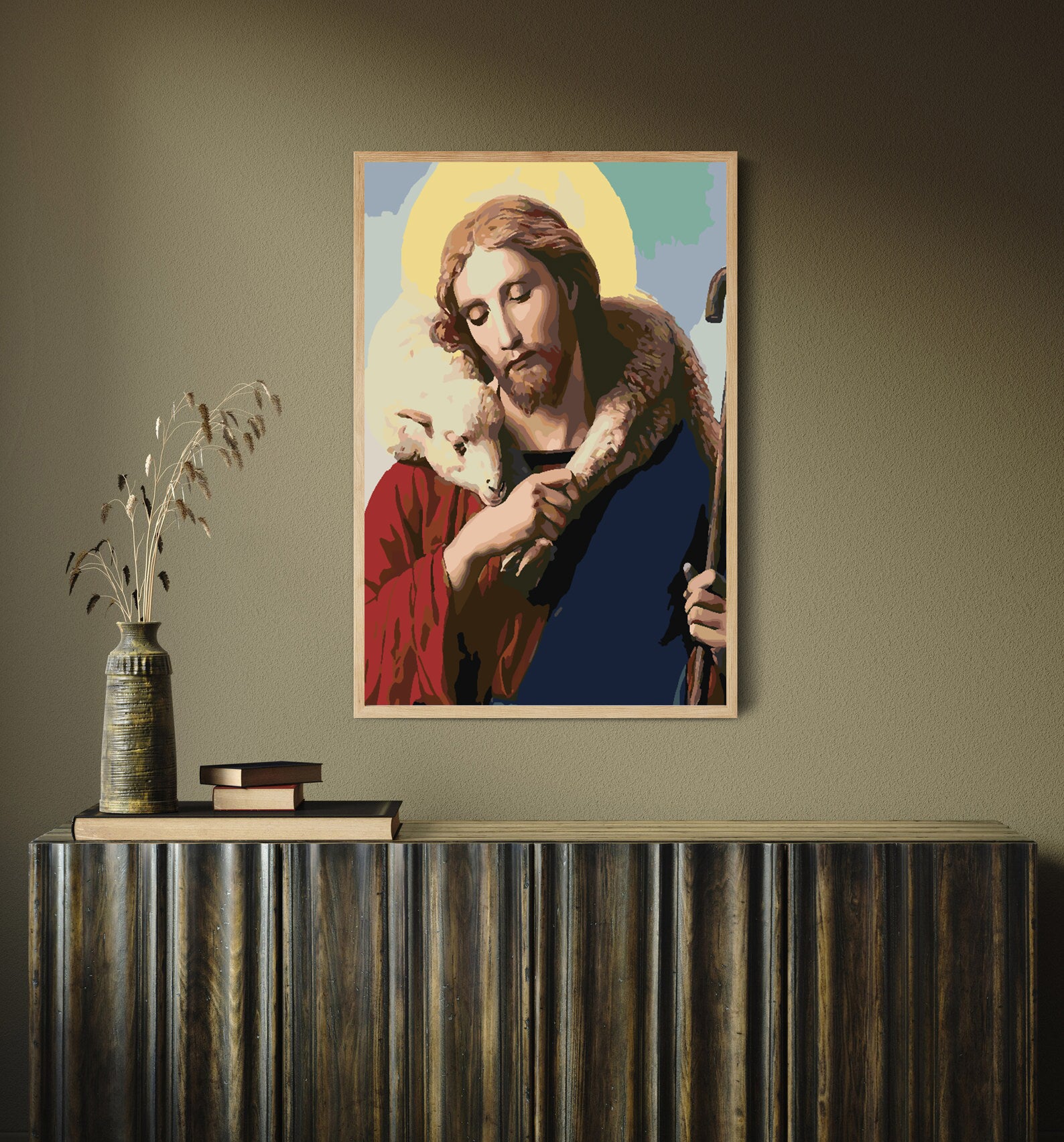 Malen nach Zahlen - Jesus Christus 4178