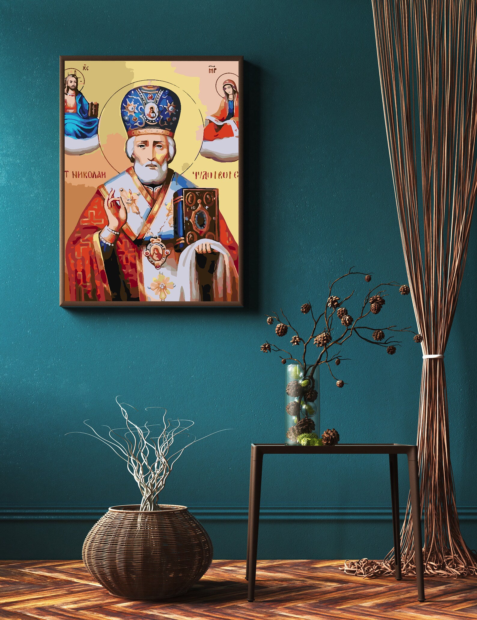 Peinture par numéros - Saint Nicolas 4181