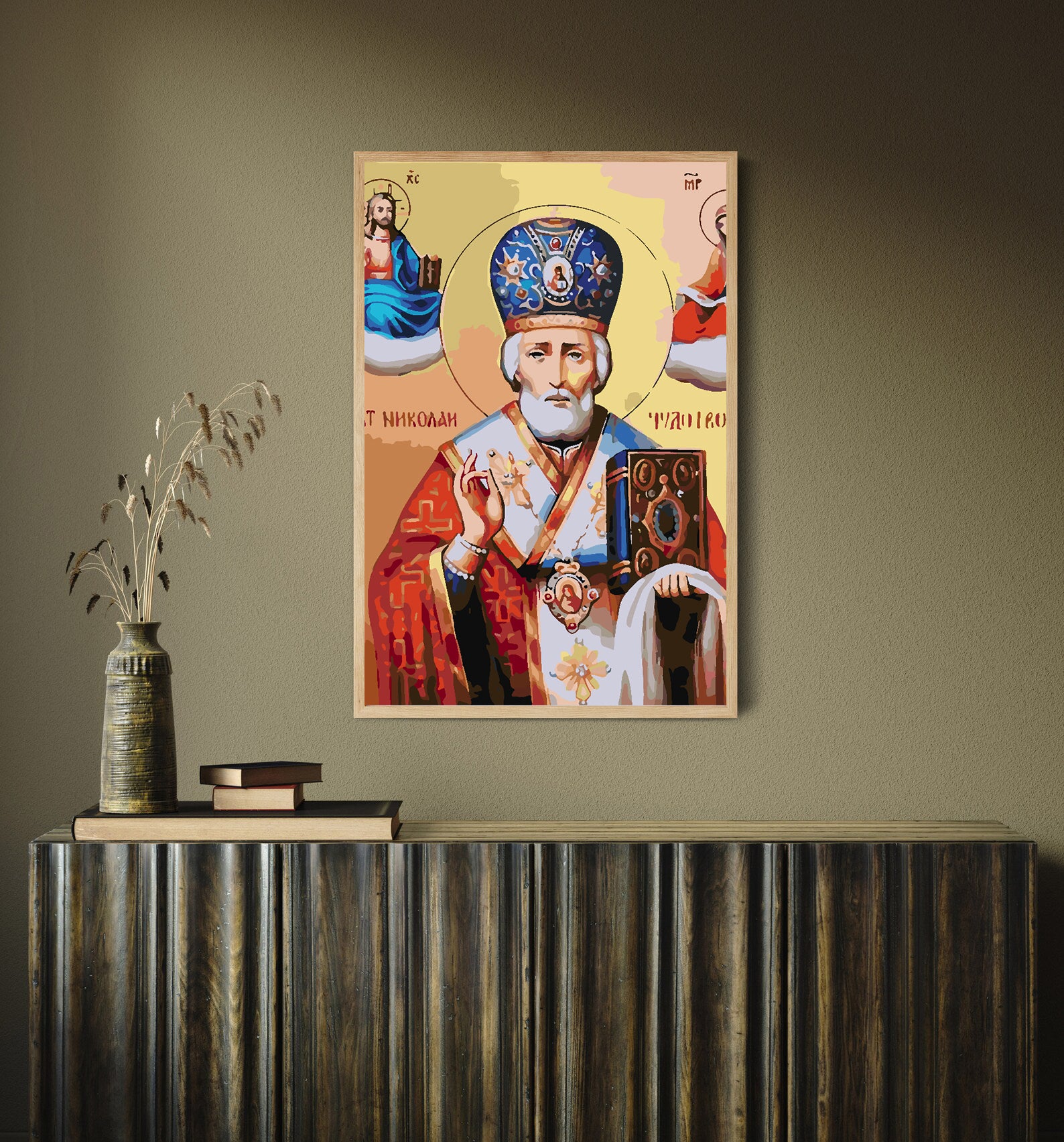 Peinture par numéros - Saint Nicolas 4181