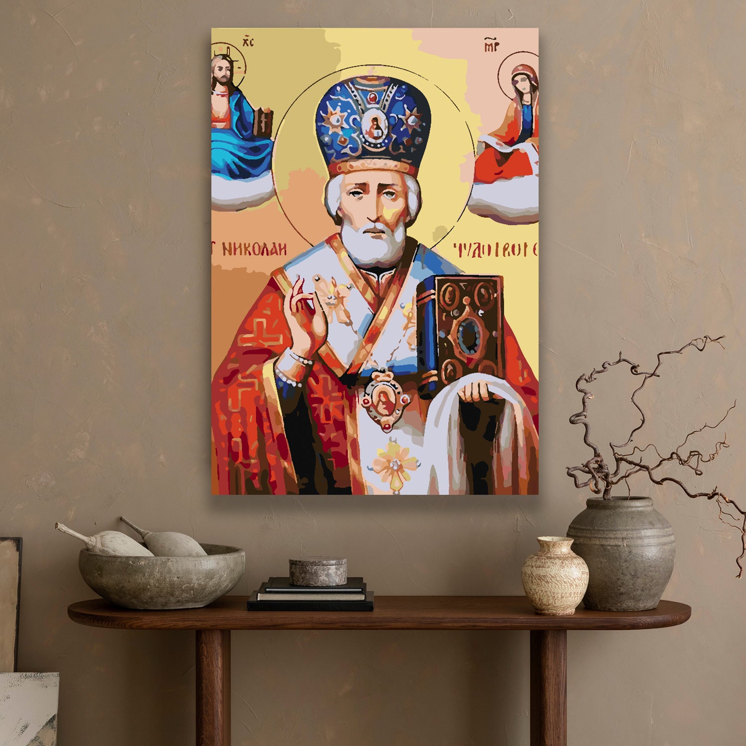 Peinture par numéros - Saint Nicolas 4181