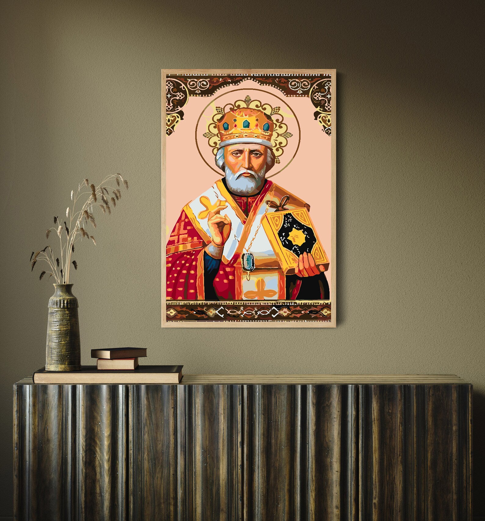 Peinture par numéros - Saint Nicolas 4182