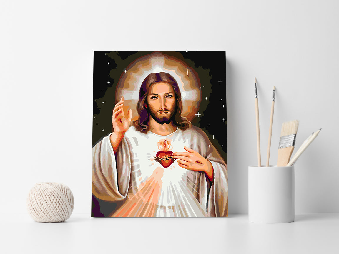 Malen nach Zahlen - Jesus Christus 4185