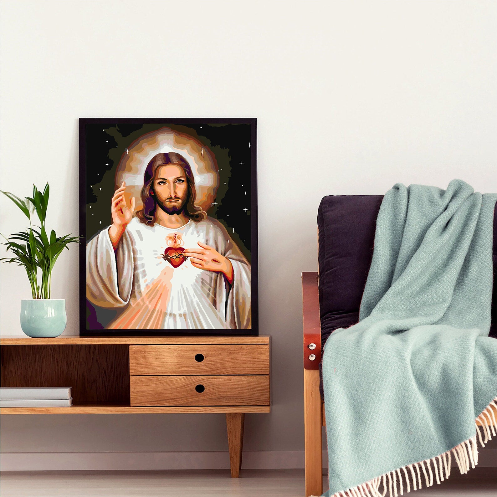 Malen nach Zahlen - Jesus Christus 4185