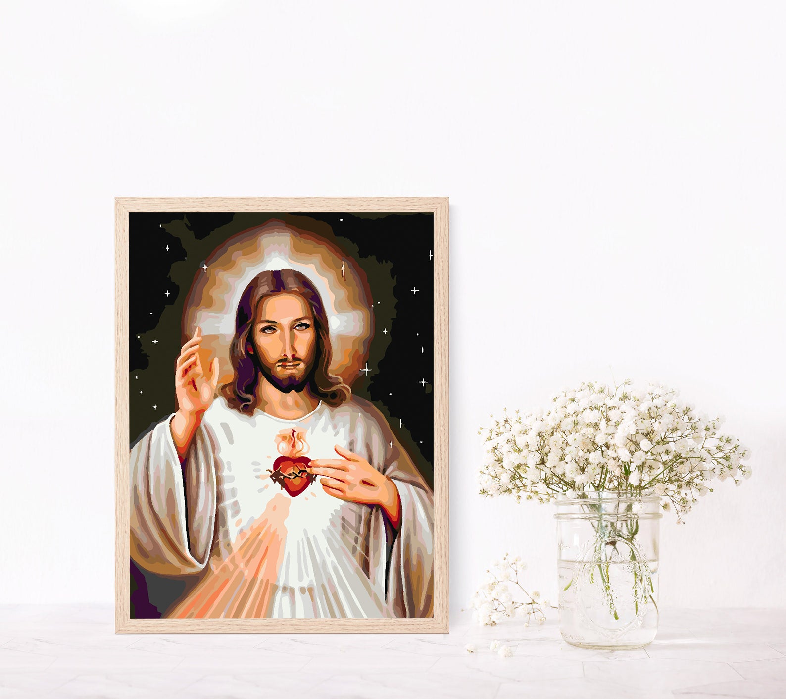 Malen nach Zahlen - Jesus Christus 4185