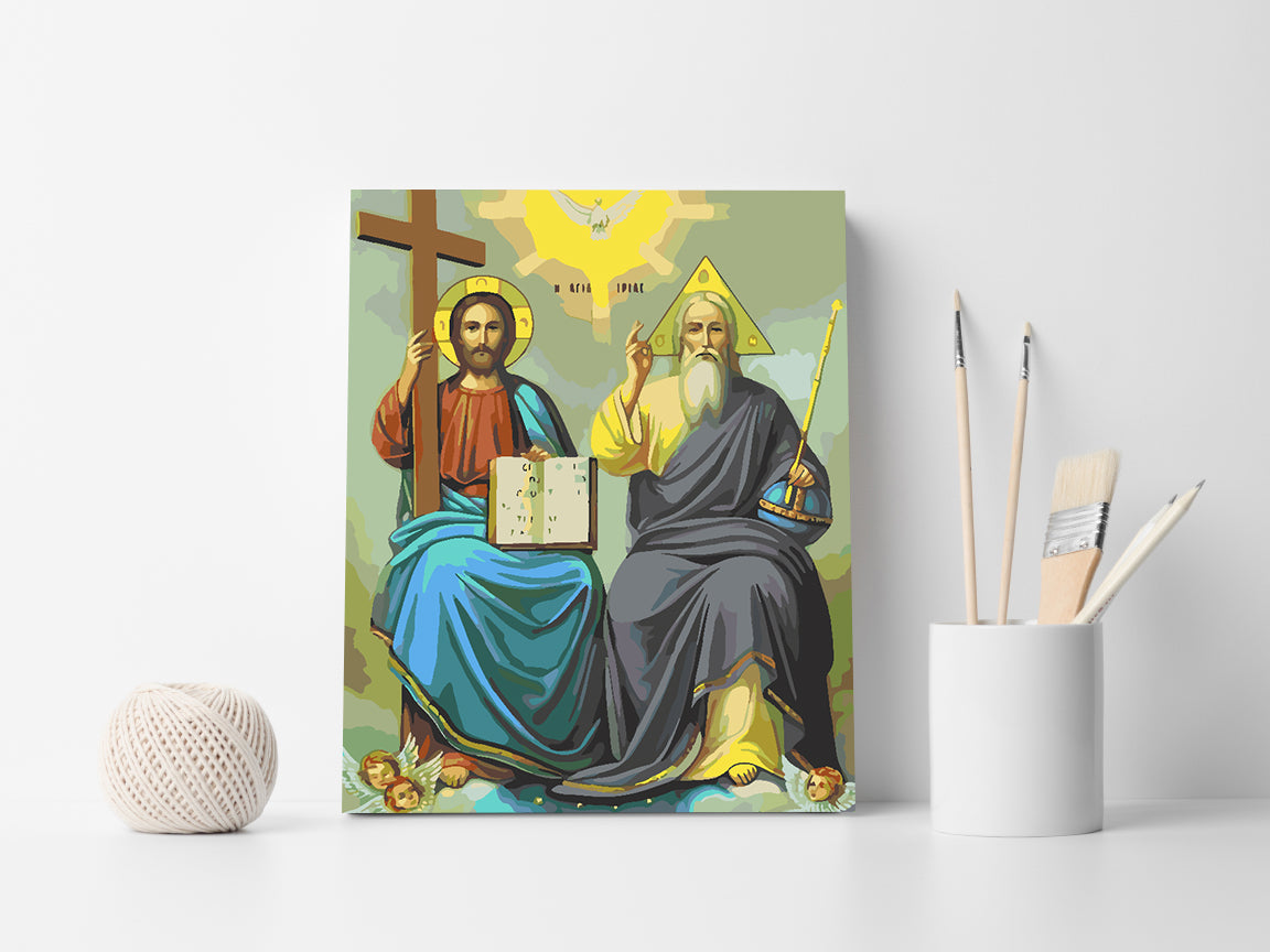 Malen nach Zahlen - Heilige Dreifaltigkeit 4186