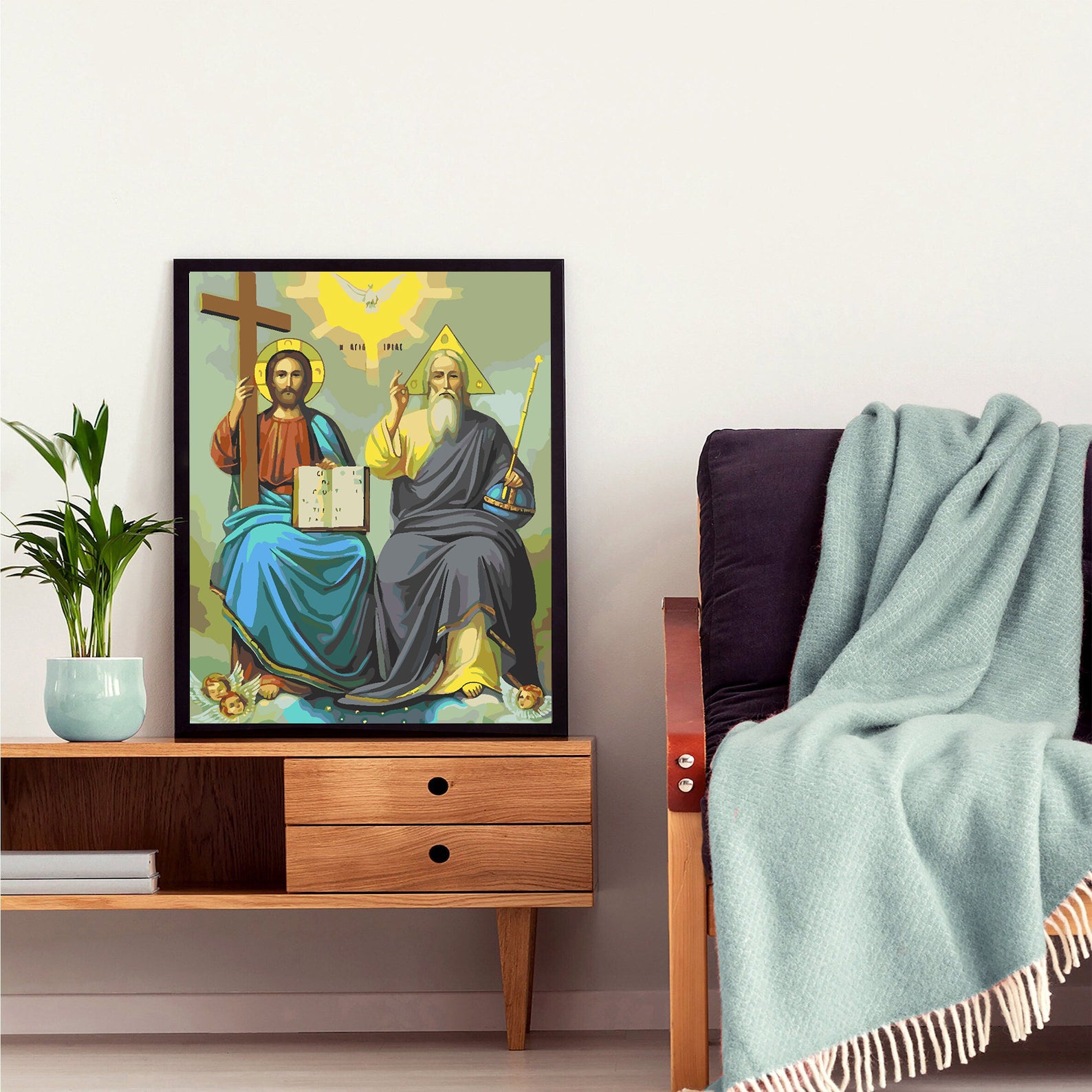 Malen nach Zahlen - Heilige Dreifaltigkeit 4186