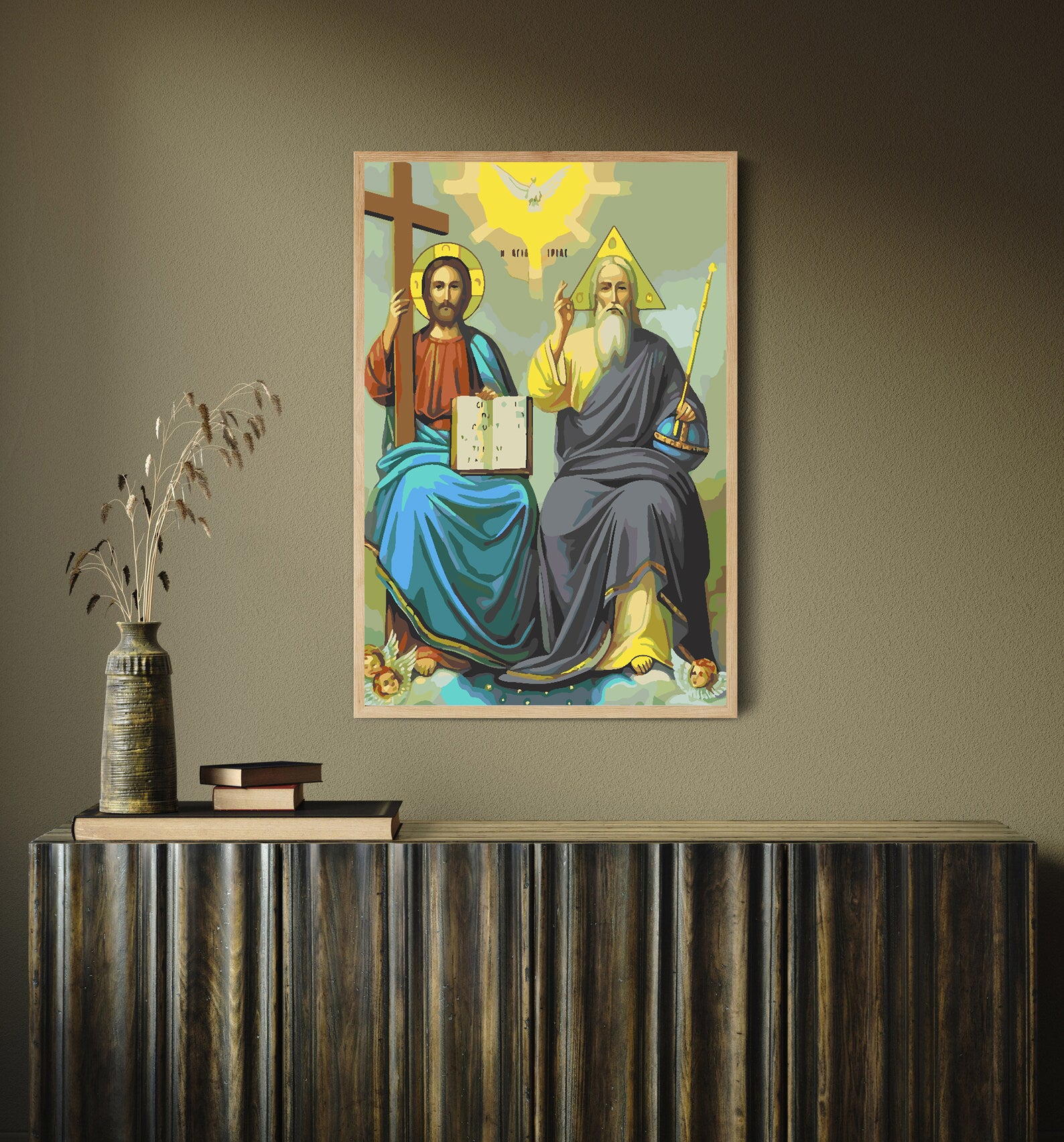 Malen nach Zahlen - Heilige Dreifaltigkeit 4186