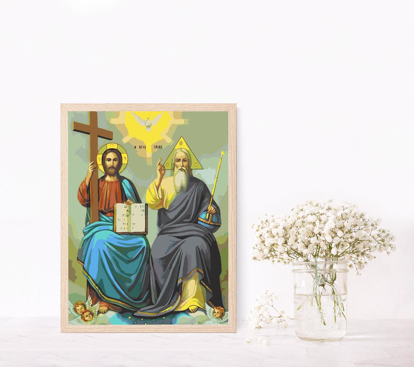 Malen nach Zahlen - Heilige Dreifaltigkeit 4186