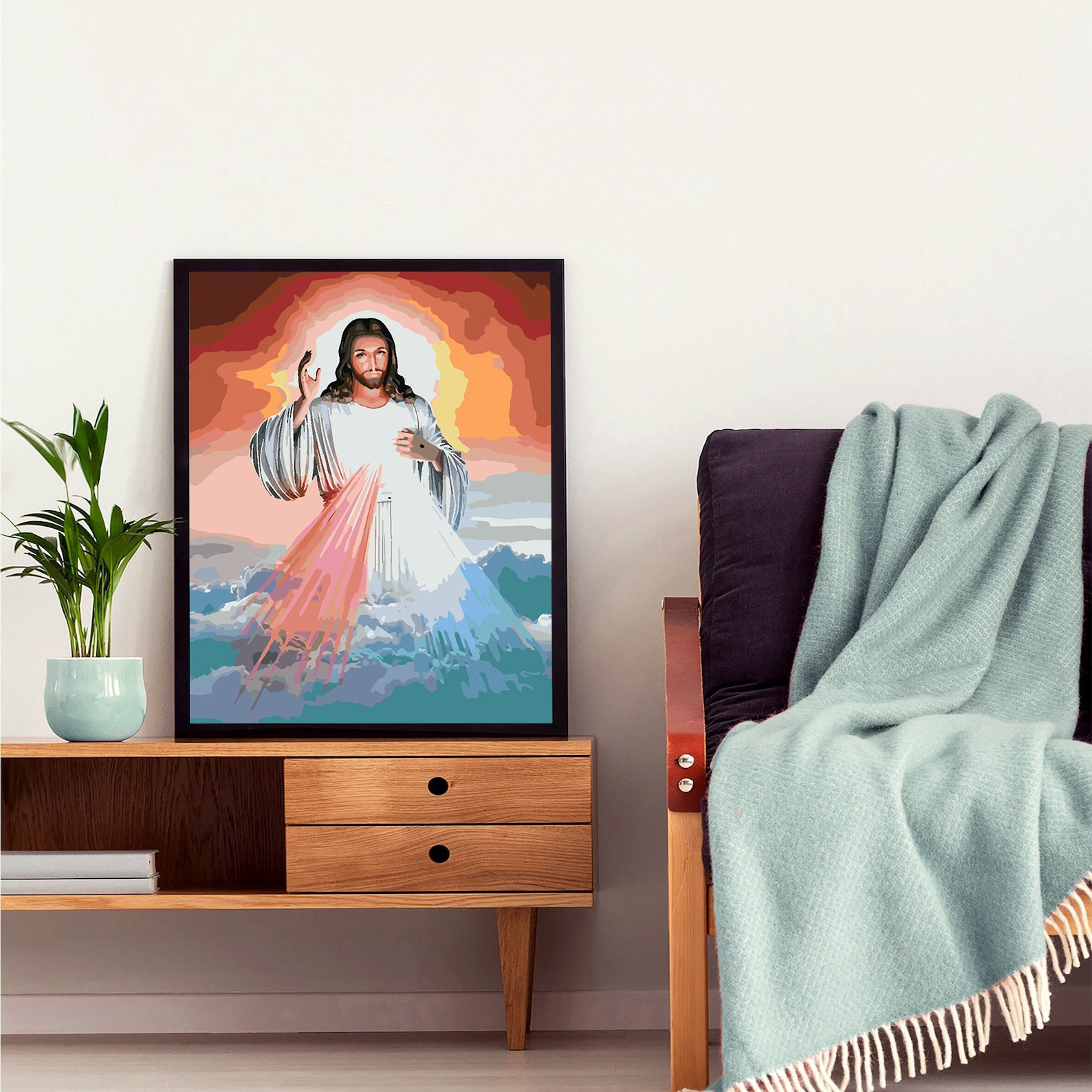 Malen nach Zahlen - Jesus Christus 4187