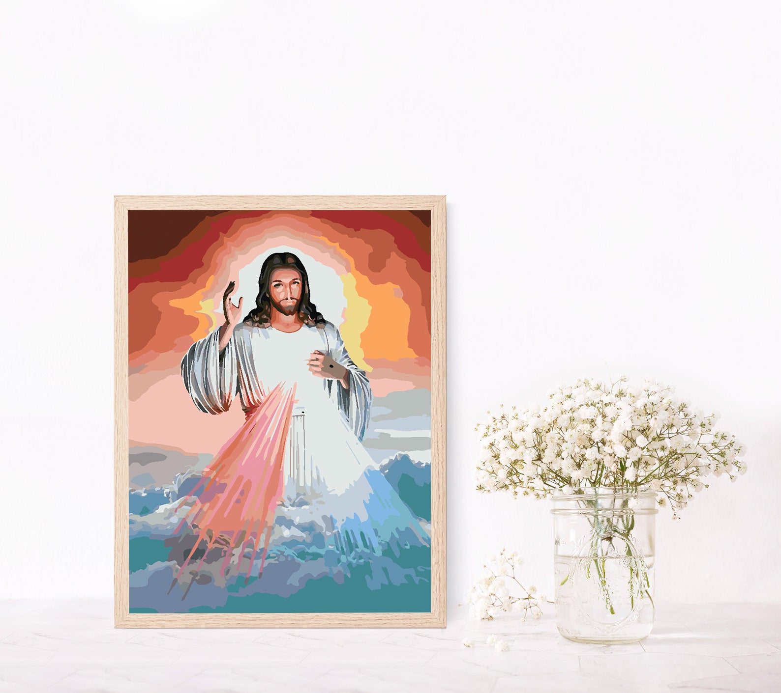 Malen nach Zahlen - Jesus Christus 4187